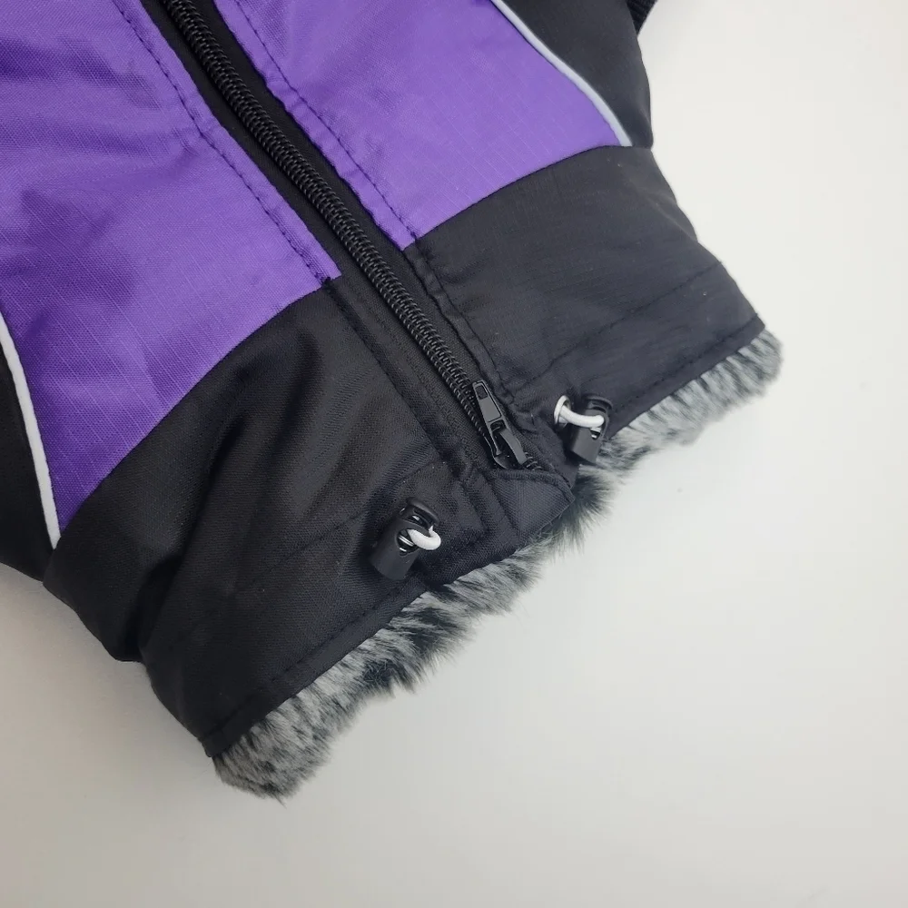 Dog winter coat harness